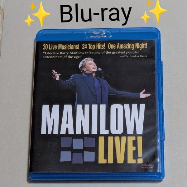 【Blu-ray】MANILOW LIVE!/Barry Manilow バリー・マニロウ(輸入盤ブルーレイ)