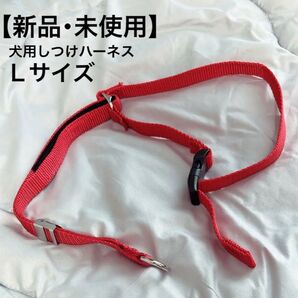 【新品未使用】しつけハーネス Lサイズ 引っ張り防止 吠え防止 ジェントルリーダー風 ペット用品 散歩