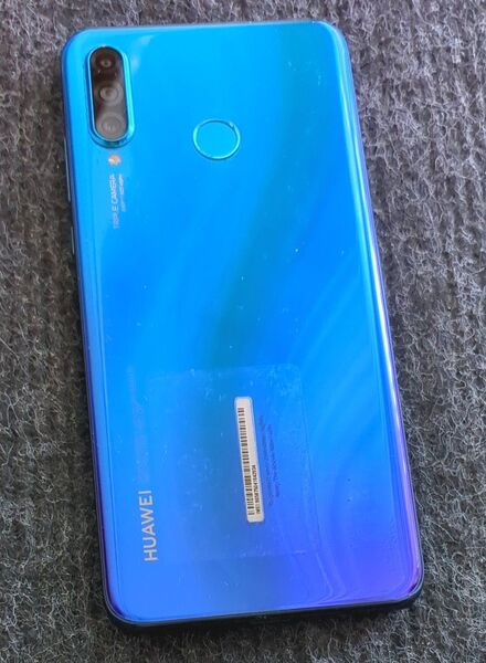 Huawei P30 lite SIMフリー ピーコックブルー