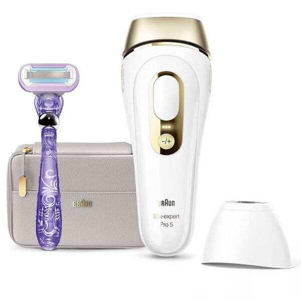 ブラウン 脱毛器 シルクエキスパート Pro5 光脱毛器 PL5157 IPL 男女兼用