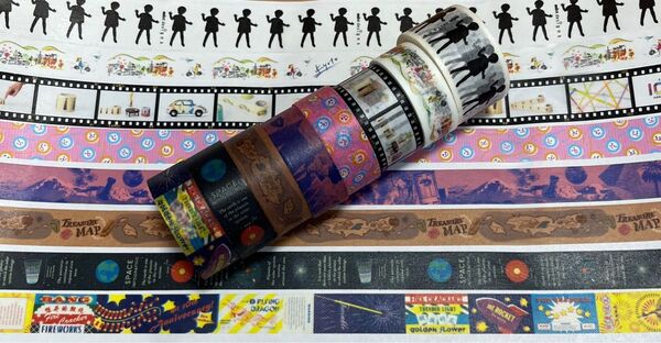 1. mt カモ井 中古 マスキングテープ 8個セット