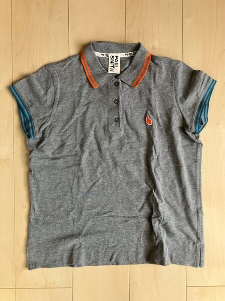 PaulSmith レディース 半袖ポロシャツ グレー XL