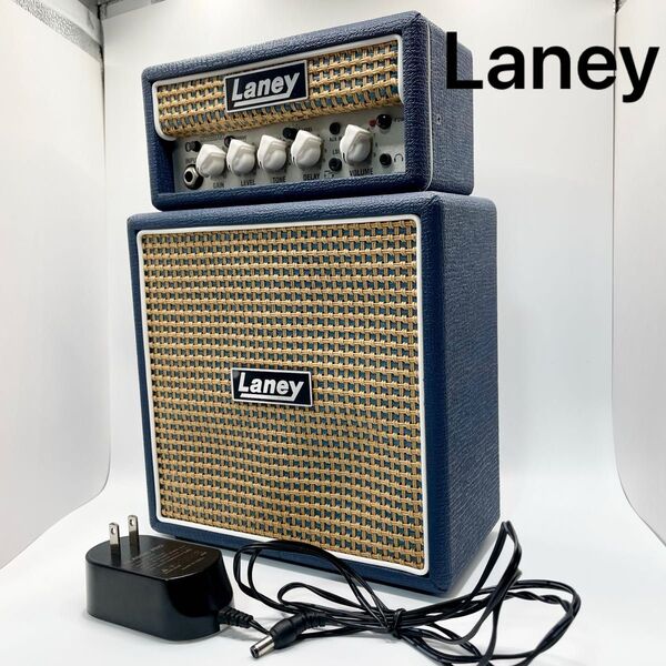 【極美品】Laney ギター用アンプ 電池駆動にも対応!アダプター付き!
