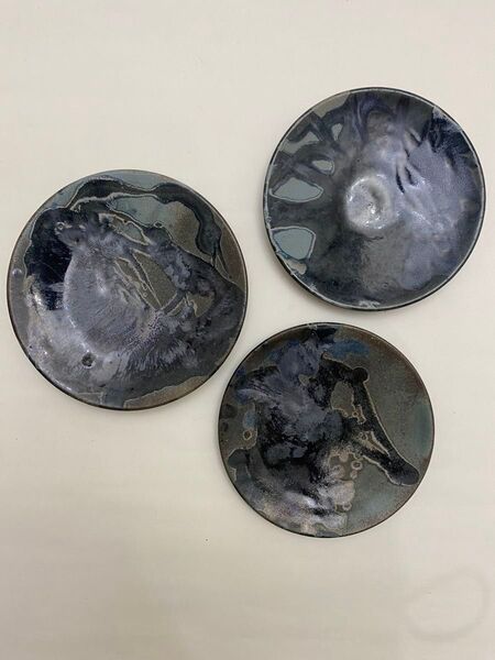 陶器の皿 3枚セット 作家 器 皿 陶器市