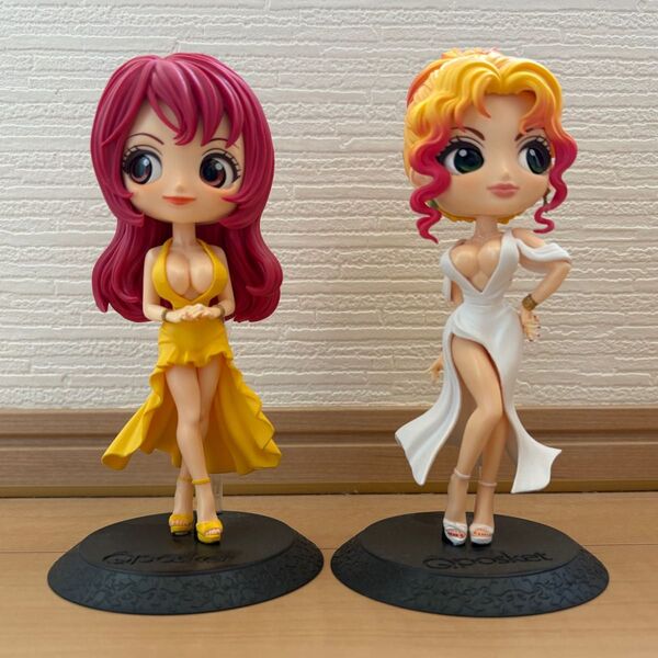 キューポスケット 叶姉妹 ファビュラスなQposket 2体セット レア 希少 フィギュア タレントグッズ