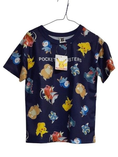 タグ付き未使用 ポケモン Tシャツ 130 パープル