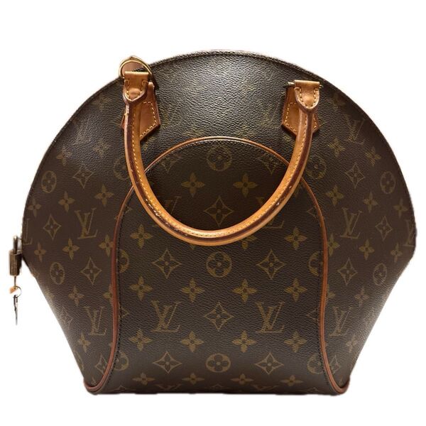 LOUIS VUITTON ルイヴィトン モノグラム エリプスMM ハンドバッグ ブラウン