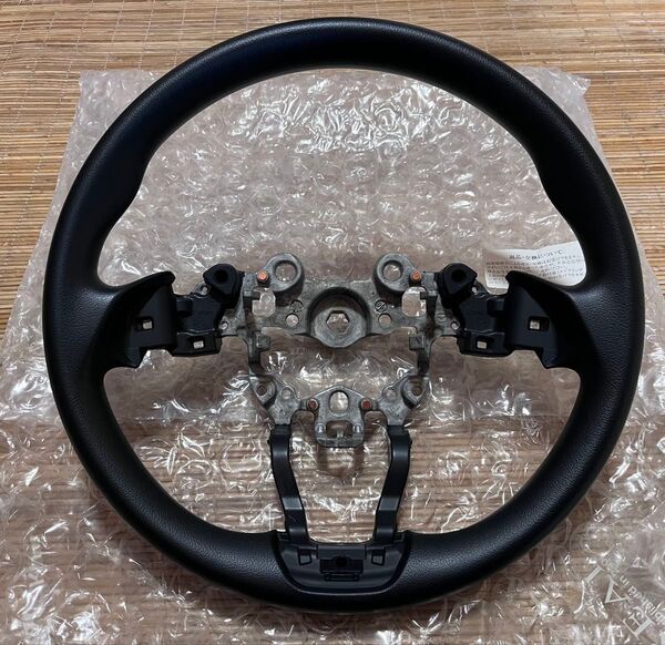 【美品】MAZDA2(DJ5FS)純正ステアリングホイール 新車外し マツダ2