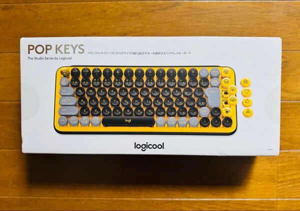 【新品未開封】ロジクール POP Keys ワイヤレスメカニカルキーボード K730YL