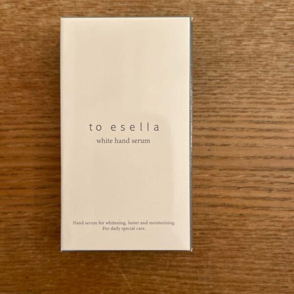 to esella トゥイセラ ホワイトハンドセラム