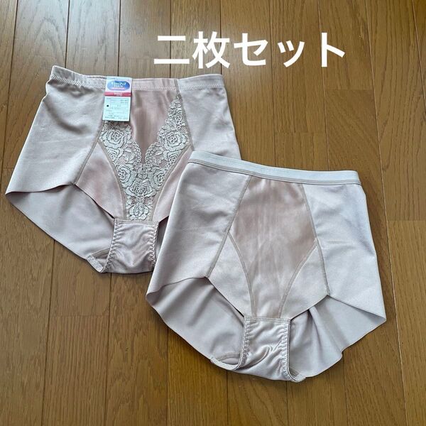 Wing ガードル 2枚セット M ベージュ ショートガードル
