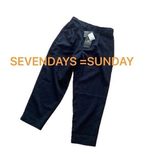 SEVENDAYS =SUNDAY セブンディズサンデー イージーパンツ デーパードパンツ