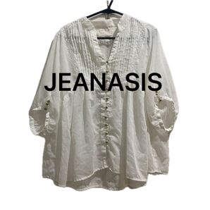 JEANASIS ブラウス ホワイト