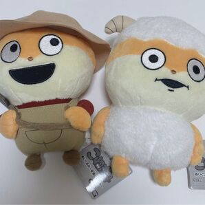 にしむらゆうじ 牧場こねずみ ひつじ こねずみ ぬいぐるみ 2種