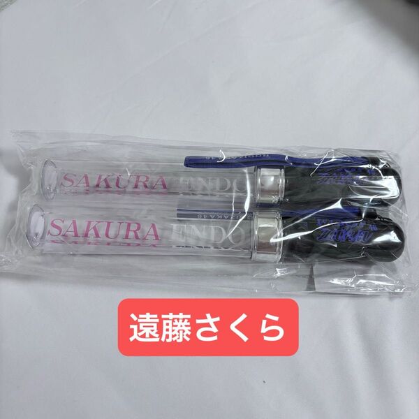 乃木坂46 遠藤さくら個別プレートスティックライト 1本 ペンライト 未開封2025 lucky bag 福袋
