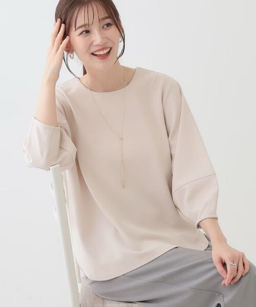 SHOO・LA・RUE/DRESKIP (シューラルー/ドレスキップ)大人フェミニン ランタンスリーブトップス