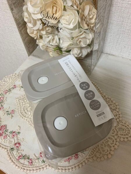 ケユカ KEYUCA 抗菌小分けランチボックス ミニサイズ