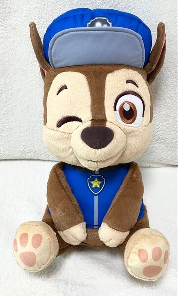 【新品タグ付】パウ・パトロール ちょこんとおすわり LLぬいぐるみ “チェイス”