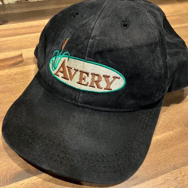 90s MADE IN USA 企業キャップ AveryOutdoor 企業モノ