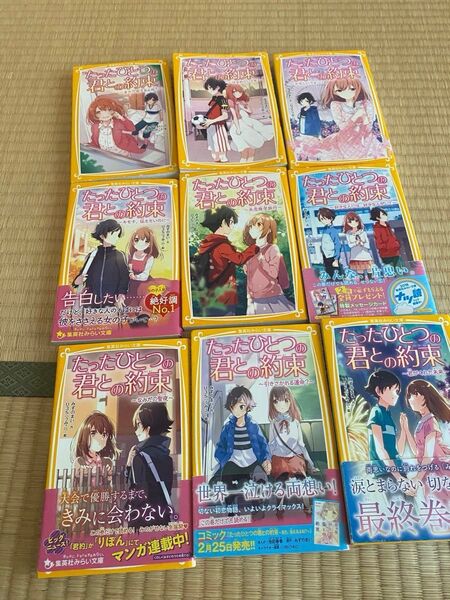 集英社 みらい文庫 たったひとつの君との約束 全9巻
