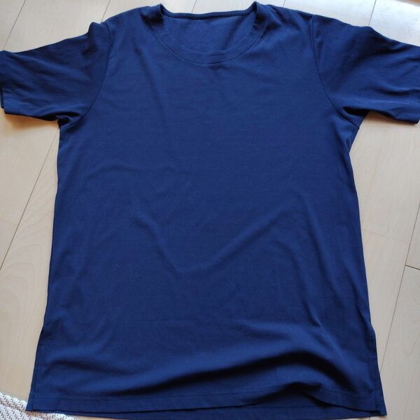 シャルレ Tシャツ半袖 L ネイビー