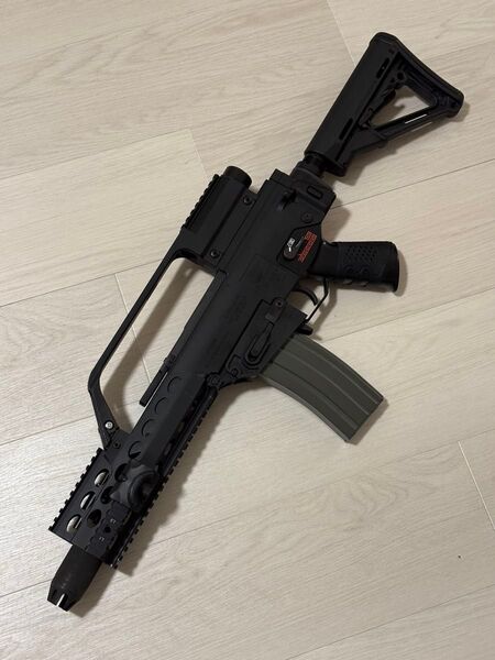 東京マルイ 電動ガン g36c 外装カスタム M4 マガジン対応