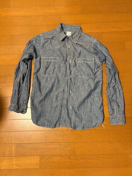 オアスロウ orslow シャンブレーシャツ