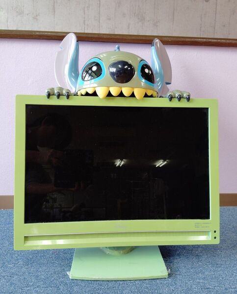 スティッチ20v型 地上デジタル液晶テレビ箱あり
