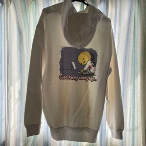 XL あっさりしょこ パーカー BPF blood party friday グッズ しょこ syoko ホワイト
