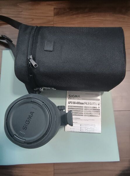 SIGMA APO 80-400mm F4.5-5.6 EX DGニコン用Fマウント