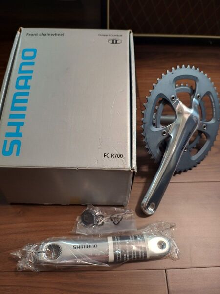 SHIMANO FC-R700 50-34T 172.5mm クランクセット クランク未使用チェーンリング試走程度
