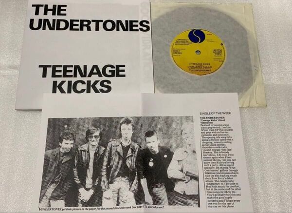 undertones 名盤1stシングル UK SIRE盤 検索 sex pistols damned jam パンク天国