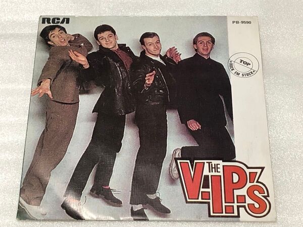 v.i.p.'s / the quarter moon ポルトガル盤 検索 mods jam badge damned clash