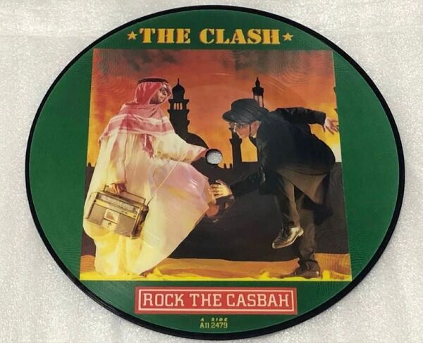 clash / rock the casbah ピクチャー7インチ盤 検索 sex pistols damned ramones