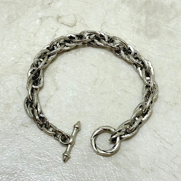 極上 メキシカンジュエリー ヴィンテージ ブレスレット シルバー925