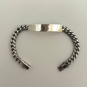 重量感 ヴィンテージ ブレスレット シルバー925 喜平