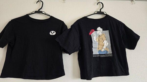 GU 呪術廻戦Tシャツ五条悟&パンダ先輩 セット