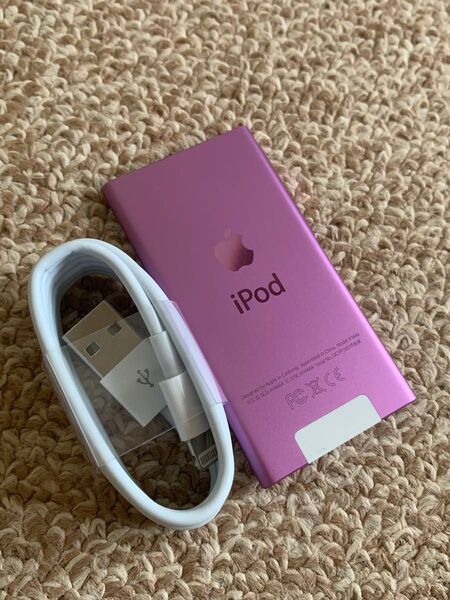 美品 Apple iPod nano アイポッド ナノ 第7世代 パープル