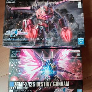 ガンプラ HG デスティニーガンダム HG ズゴック