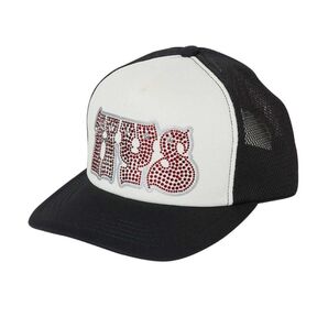 ヒステリックグラマー キャップ HYS ロゴ ラインストーン メッシュ キラキラ HYSTERIC GLAMOUR