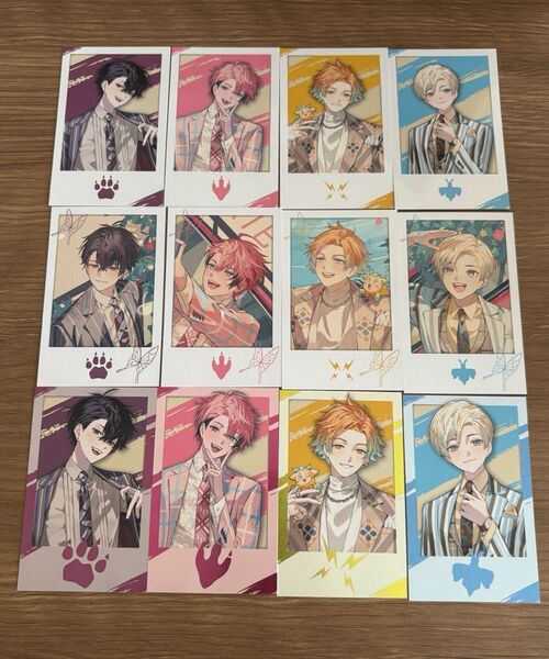 にじさんじ 2nd Anniversary Oriens Dytica ランダムチェキ風カード 全12種 コンプリート