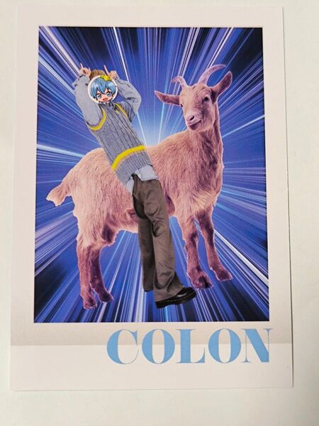 ☆コロコロコミック 5月号 付録☆生写真カード ころんくん No.9 Goat Mood☆すとぷり ころん ふろく