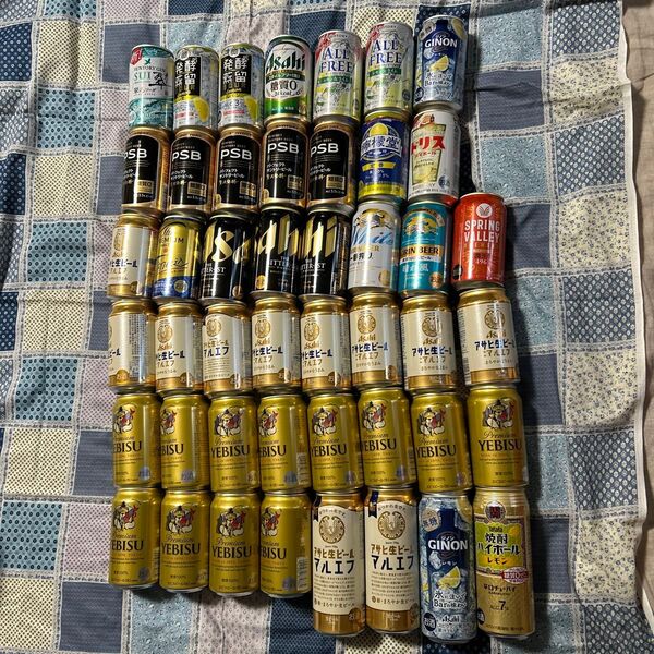国産ビール 詰合せ 46本 エビス マルエフ 一番搾り 晴れ風 スプリングバレー サントリー サッポロ チューハイ