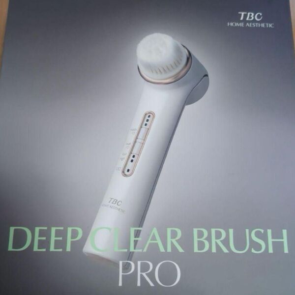 未使用 音波洗浄温熱プレート美顔器 TBC 温熱プレート付音波洗浄ブラシ サロン 美肌 美容器具