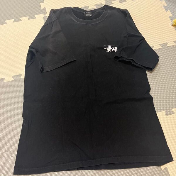 メンズ レディース 兼用 半袖 Stssy ステューシーブラック Tシャツ