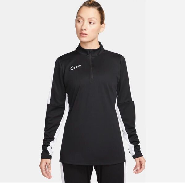 新品未使用 NIKE ナイキ ウィメンズ アカデミー ドリル トップ ブラック 長袖 サイズ XL