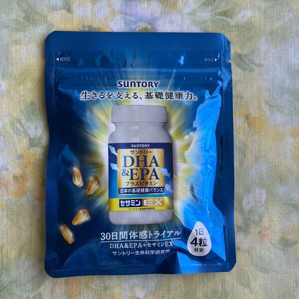 SUNTORY DHA・EPA プラス EX +セサミンEX 30日分 サントリー