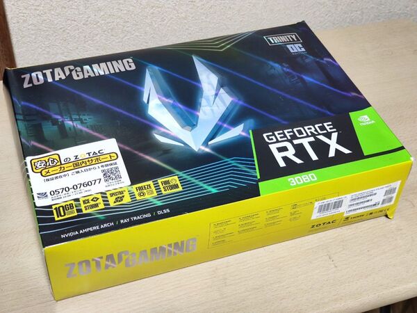 ZOTAC RTX3080 Trinity OC 10GB GEFORCE