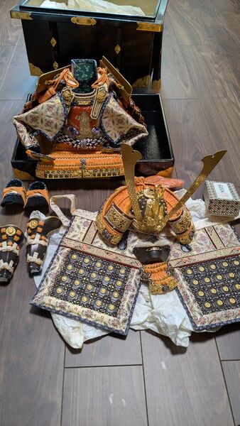平安住一水作 五月人形 鎧兜 美品