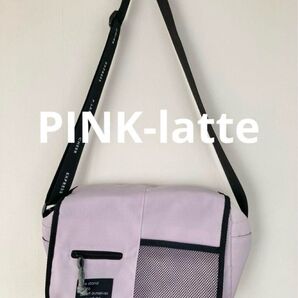 used ピンクラテ ショルダーバッグ ライトパープル